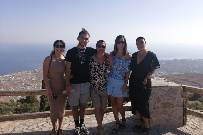Santorini Private 5-Hour Tour with Local Guide & Sunset in Oia - Moni Profiti Ilia: a peaceful hour on Santorini’s highest peak