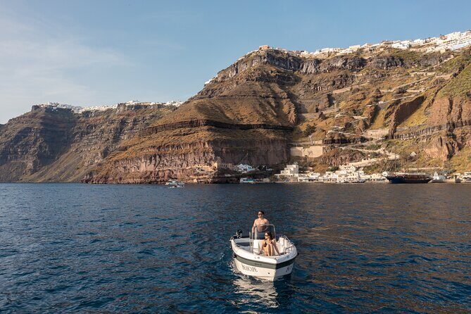 Santorini Private Adventure – Captain Your Own Cruise - Vlychada Start: finding the BluWater 170 and getting oriented