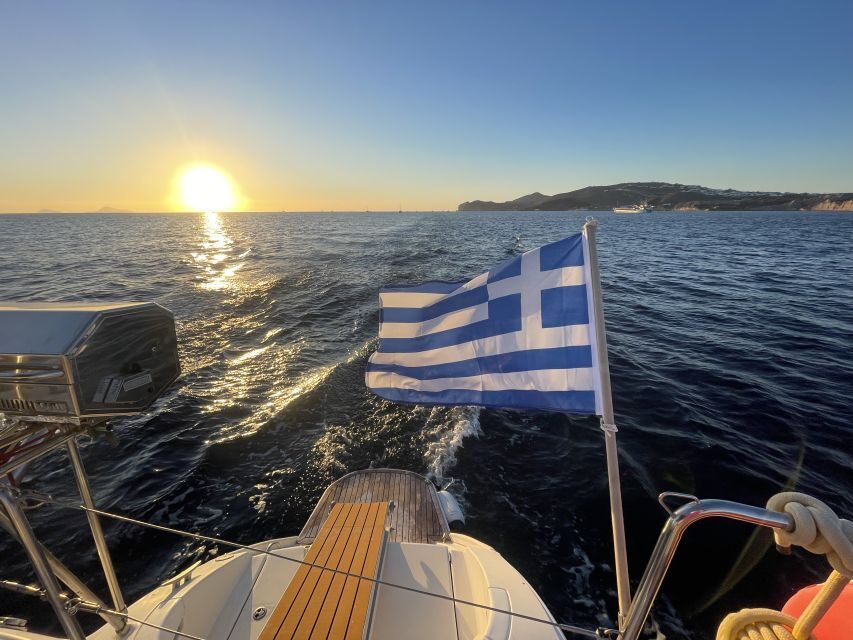Santorini: Private All-In Catamaran Cruise, with Food|Drinks - Onboard food and drinks: BBQ lunch that actually fills you up