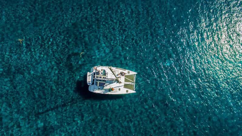 Santorini: Private Catamaran Cruise with Food & Drinks - The real value: a private catamaran for your exact group