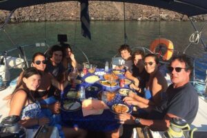 Santorini Private Daytime Sailing Cruise with Meal, Drinks &Transfer included - Pickup and the 10:00 am Start That Keeps You in the Fun