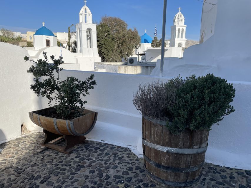 Santorini Private Daytime Wine Tour with Certified Sommelier - The value of $318 per person