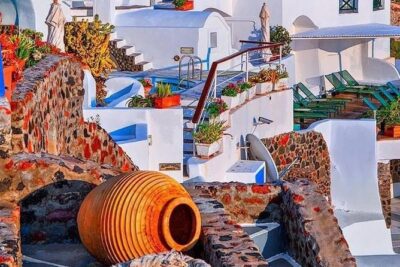 Santorini Private Full Day Tour 9 hours - Starting from a hotel or the cruise-port cable car