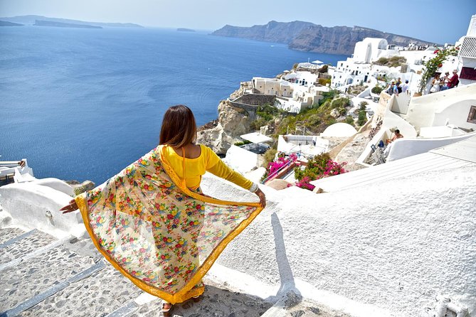 Santorini Private Full Day Tour 9 hours - Prophet Elias for the island-wide view