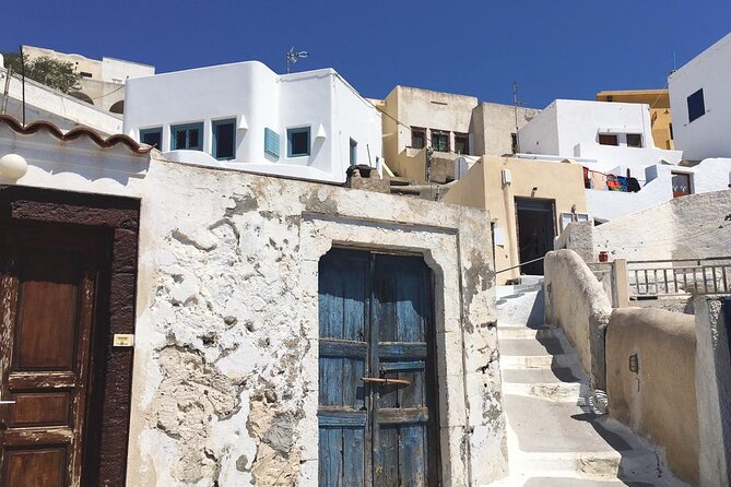 Santorini Private Half-Day Tour with Pickup - Megalochori or Pyrgos for village life