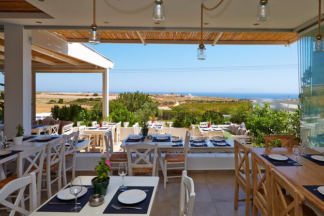 Santorini Private Island Tour & Winery Lunch at Domaine Sigalas - Perissa Black Sand Beach and the volcanic coast
