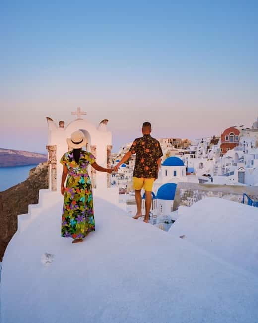 Santorini: Private Oia Village Photoshoot - How the 30 to 60 minute route works in real life