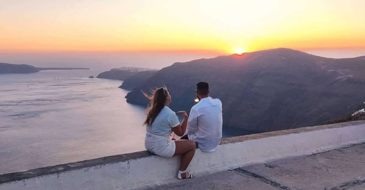 Santorini: Private Sunset Tour with Picnic & Transfer - Key points to know before you book