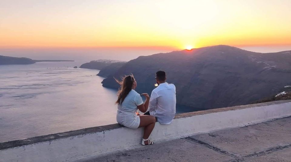 Santorini: Private Sunset Tour with Picnic & Transfer - Why this three-hour tour works for sunset