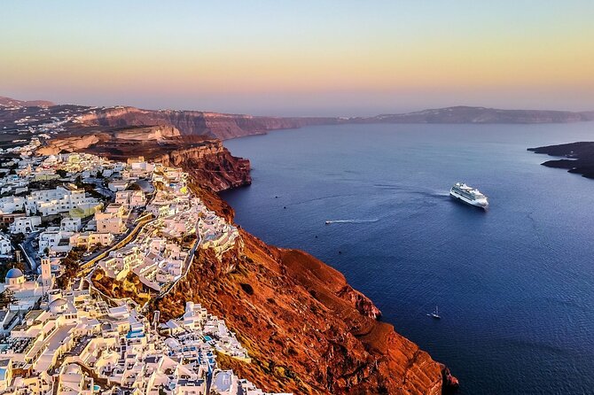 Santorini Private Tour 5hours Wine and local product tasting - Oia gives you the classic Santorini opening
