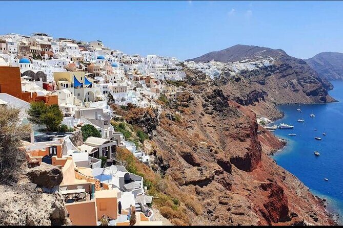 Santorini Private Tour from 3-8 hours - Pyrgos Kallistis: Prophet Elijah viewpoint at the island’s high point