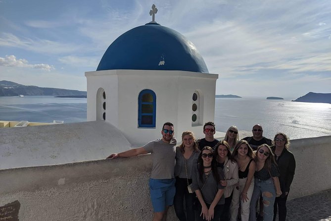 Santorini Private Tour Popular Destinations - Prophet Elias Monastery at 600 meters