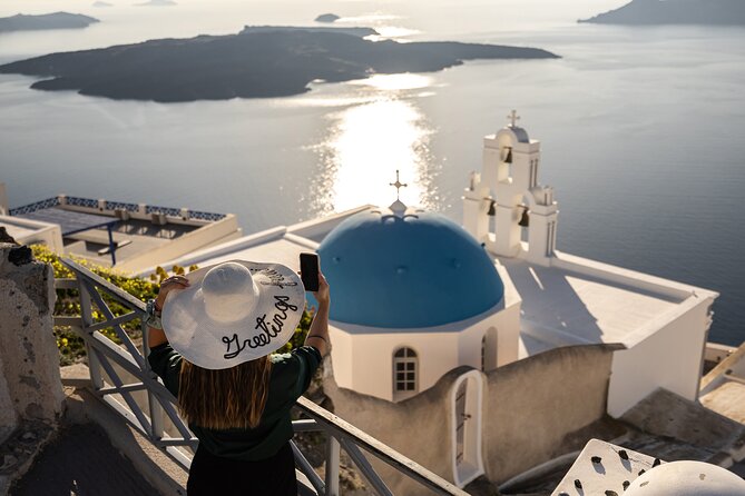 SANTORINI PRIVATE TOUR with Flexible Itinerary & Pickup - Firostefani and Santorini’s volcanic past