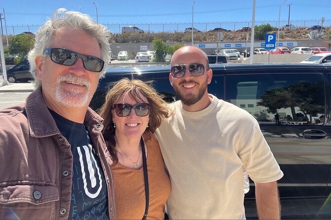 Santorini Private Transfers : From-to Airport/Port or Hotel - Friendly drivers and useful conversation
