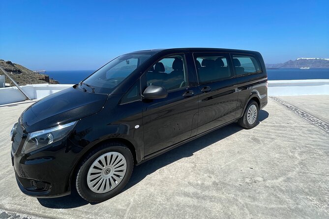 Santorini Private Transfers : From-to Airport/Port or Hotel - Ferry port pickup and the first ride uphill