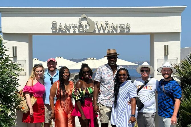 Santorini Private Wine Tasting Tour: Up to 4 Wineries & Lunch - Gaia Winery ends beside the sea