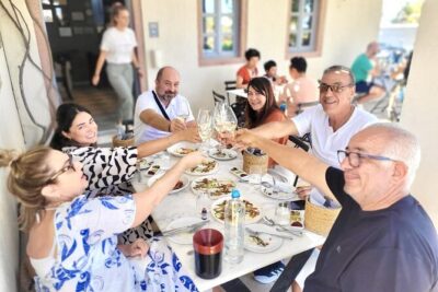 Santorini Private Wine Tasting Tour with Greek Lunch - Estate Argyros and a family winemaking tradition