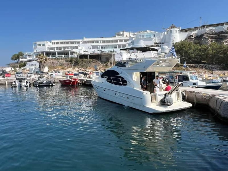 Santorini: Private Yacht Experience of Timeless Elegance - Swimming and snorkeling inside the caldera