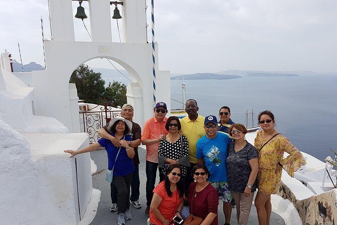 Santorini Round Tour - Megalochori: The More Relaxed Santorini Stop