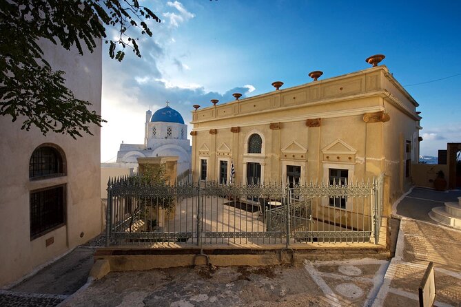 Santorini's Highlights Tour Experience - Prophet Elias Mountain and the island view