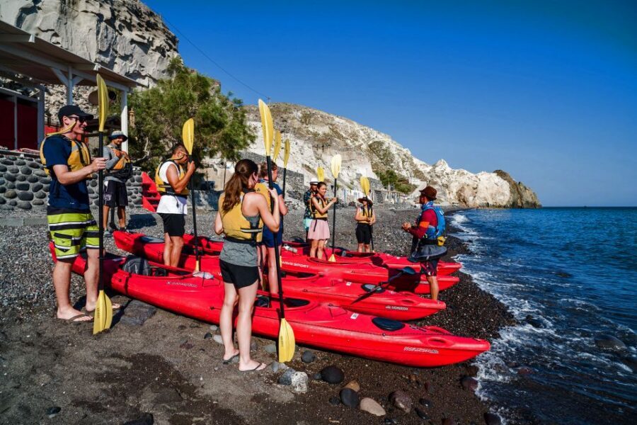 Santorini: Sea Kayaking with Light Lunch - Setting Out From Akrotiri’s Mesa Pigadia: The Kayak Start That Makes Sense