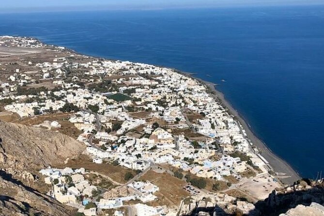 Santorini shared transfer - Port departures require a little extra planning