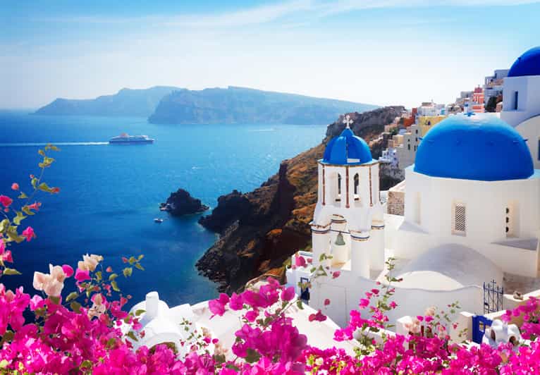 Santorini: Shore Trip to Bypass Cable Car with Boat Transfer - Profitis Ilias offers altitude and a monastery stop