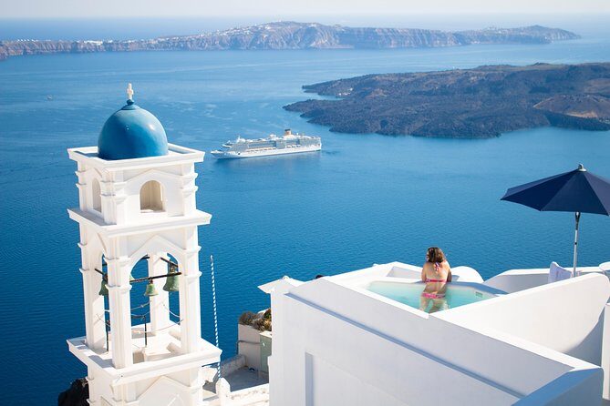 Santorini Sightseeing Half Day Private Tour - Moni Profiti Ilia: the highest viewpoint for a big-picture feel