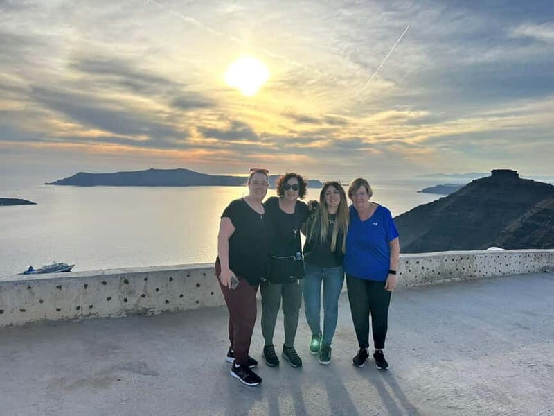 Santorini: Small Group Sightseeing Tour with a Local Guide - Black Sand Beach Time at Perissa/Perivolos: Swim, Eat, and Cool Off