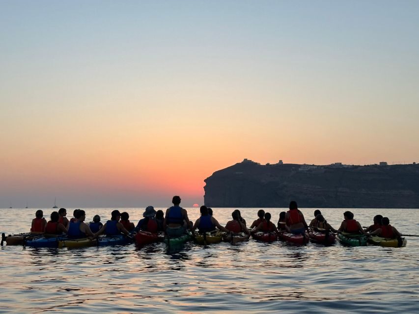Santorini: South Sea Kayaking Tour with Sea Caves and Picnic - From Red Beach to White Beach: The Santorini Color Trick Up Close