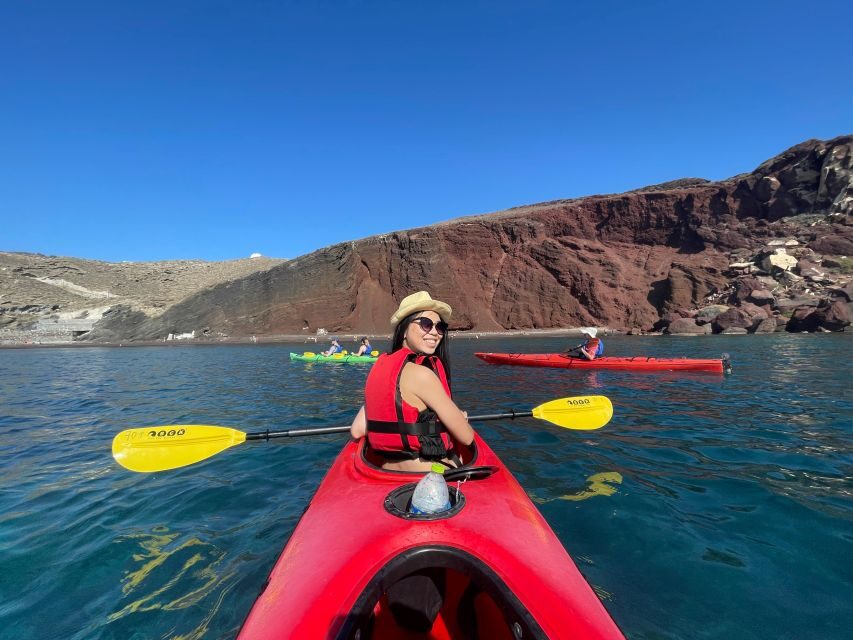 Santorini: South Sea Kayaking Tour with Sea Caves and Picnic - Sea Caves and Rock Formations: Why a Kayak Makes Sense Here