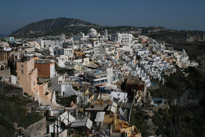 Santorini Summer Panorama - Key points at a glance