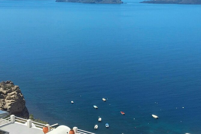 Santorini Summer Panorama - Wine tasting at Venetsanos Winery