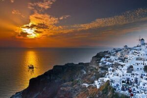 Santorini Sunset Dinner Cruise Including Nea Kameni Visit - The Aphrodite Tall Ship Experience: Deck Views and Seating Choices