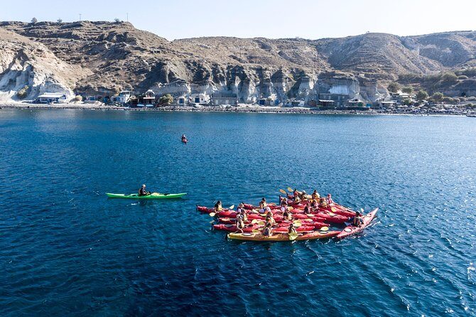 Santorini: Sunset Sea Kayak with Light Dinner with Pick-up Option - Who should book this Santorini sunset kayak, and who should think twice