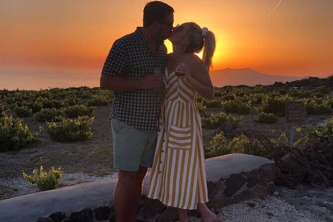 Santorini Sunset Wine Tour with Santo Winery Views - Key highlights that matter