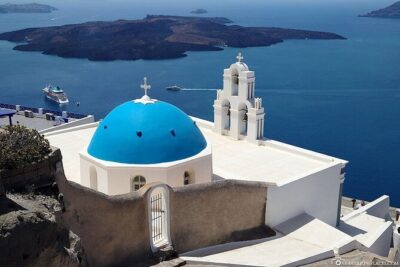 Santorini: The best 4-hours Sightseeing Private Tour! - The Three Bells of Fira in 15 minutes