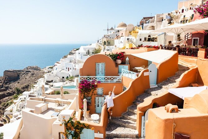 Santorini: The best 4-hours Sightseeing Private Tour! - Perivolos and the black-sand coast