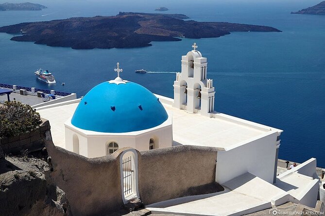 Santorini: The best 4-hours Sightseeing Private Tour! - The Three Bells of Fira in 15 minutes