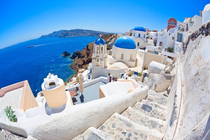 Santorini:The Famous Spots & Blue Domes -4 hours Private Tour - Firostefani and the hard-to-find blue dome