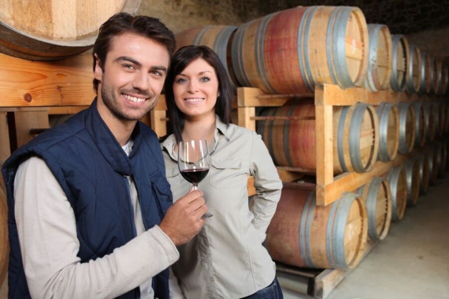 Santorini: Tour of Wineries with Wine Tasting & Food - Stop 1: your first winery with cellar time, local snacks, and an easy start