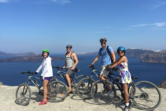 Santorini Tour on Electric Bikes & Scooters - Key takeaways