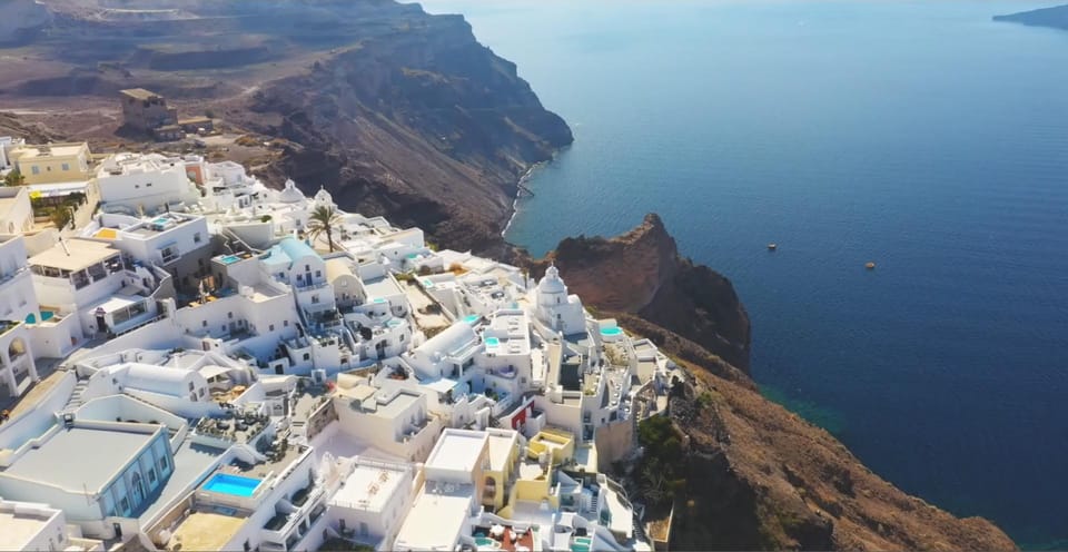 Santorini Tour with Pick-up from Heraklion - Fira: a second look at Santorini