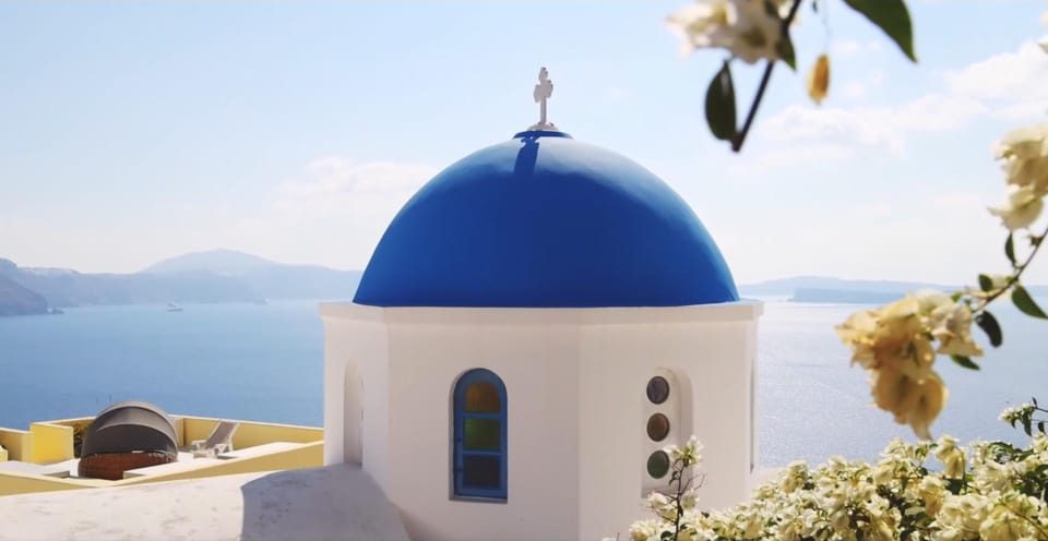 Santorini Tour with Pick-up from Heraklion - Perissa Beach and the black-sand coast