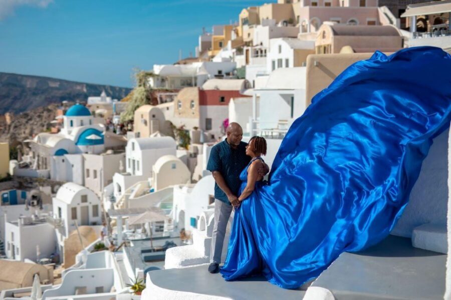 Santorini: Unique Flying Dress Photoshoot Experience - Who This Is Best For (and Who Might Skip It)