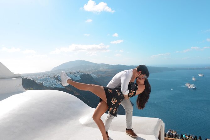 Santorini Vacation Photoshoot - Choosing the best time of day