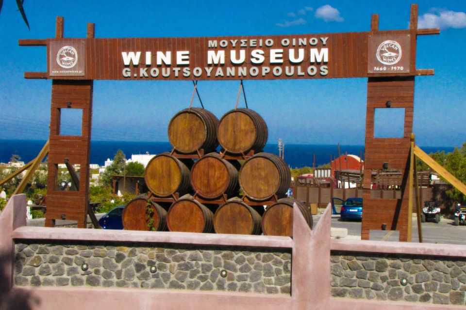 Santorini Visit Cave Wine museum and Wine tasting - What Santorini’s old vines add to the tasting