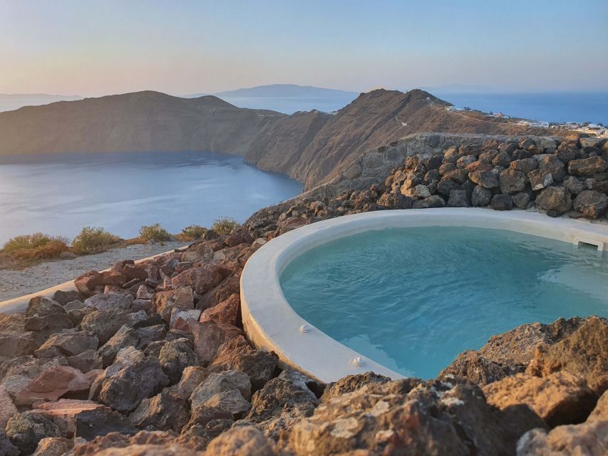 Santorini: Volcanic Hot-Tub Experience with Caldera Views - What Happens When You Arrive at White Pearl Cavalieri