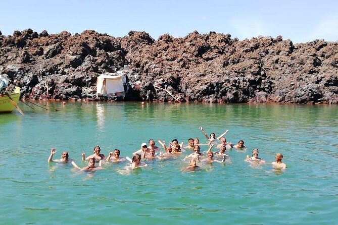 Santorini Volcanic Islands Cruise: Volcano, Hot Springs and Thirassia - Stop 2: Nea Kameni lava islet walk (1 hour 30 minutes)