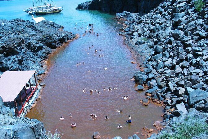 Santorini - Volcano and Hot springs - The Boat Ride Experience: Time on the Water vs Time on Land